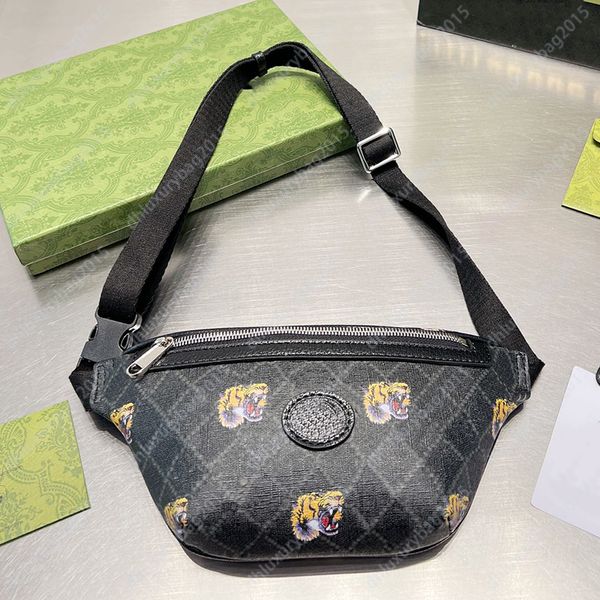 

fashion crossbody classic waist bag sport shoulder bags luxury leather r cross body shopping wallets school zipper animals large capacity bl