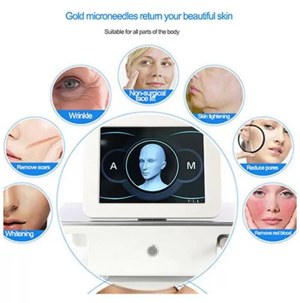 

2022 microneedle fractional rf machine for wrinkle remove/face lift/acne removal
