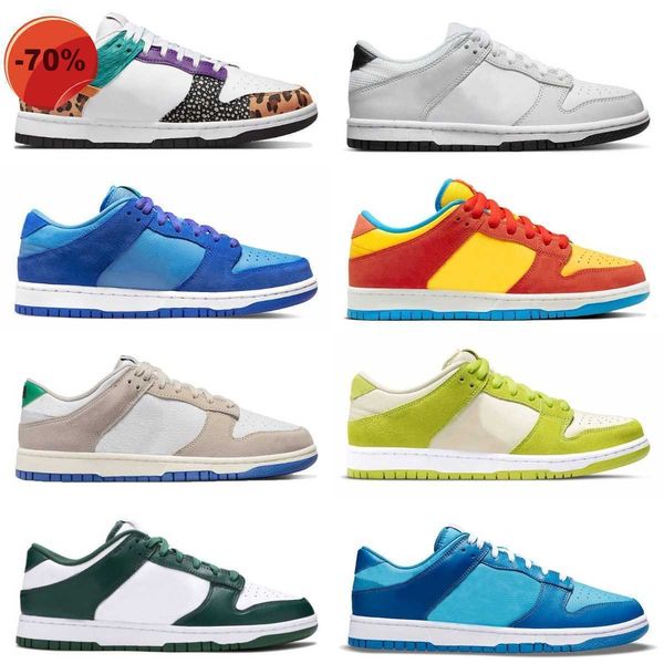 

designers sb casual sports shoes animal dunkes paisley unc blue pn dust women men trainers union low bart simpson green barber shop sun
