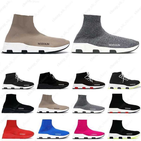 

sock shoes platform trainers sports sneakers boots black white red beige pink champagne classic designer casual knitting mesh outdoor