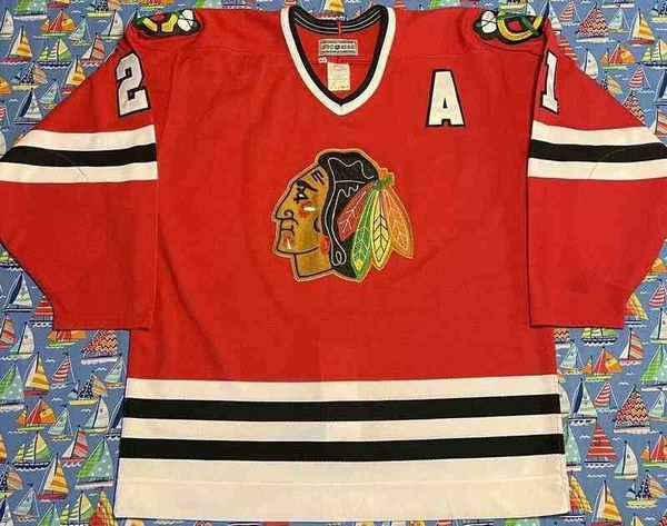 

new jerseys authentic stitched rare retro ccm stan mikita hockey jersey mens kids throwback jerseys, Black