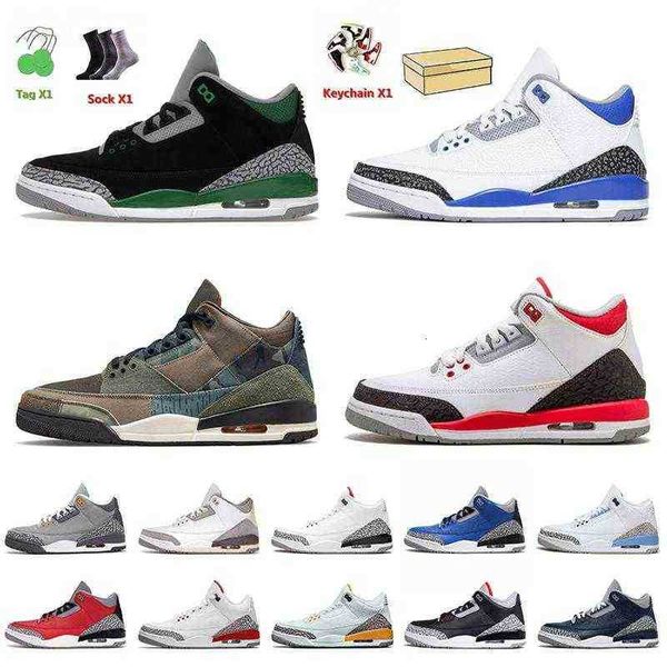 

fashion jumpman iii outdoor shoes women mens trainers pine green racer blue patchwork camo fire red katrina a ma maniere coo air jordon jord, Black