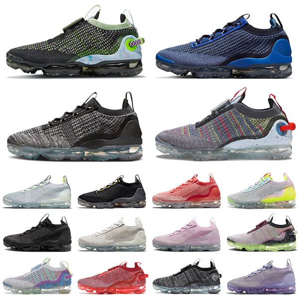 

fly knit 2021 authentic running shoes men trainers jogging batman game royal monochrome athletic shoe neon oatmeal light dew fk2020 tn plus