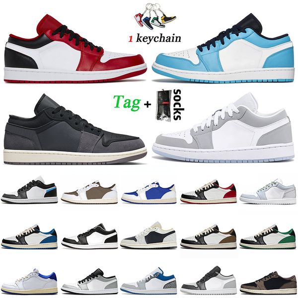 

dr shoes 2022 jumpman 1 1s low basketball fashion women mens fragment cactus j1 sneakers craft inside out black toe unc olive wolf