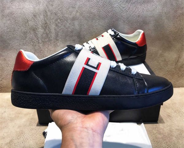

mens casual shoes white green red stripe italy bee women sneaker trainers 36-44