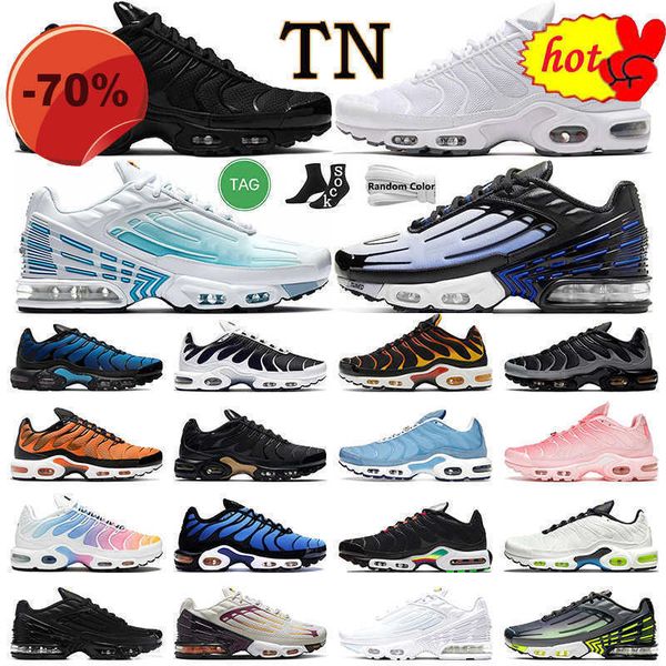 

2022 tn plus 3 running shoes mens black white laser blue neon green hyper pastel blue oreo women sneakers trainers outdoor sports