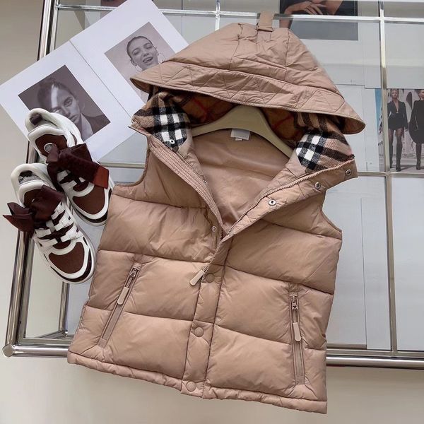 

women's vests designer down vest womens outerwear coat fashion with classic letter sleeveless cotton vests mens jacket size s- q0r0, Black;white