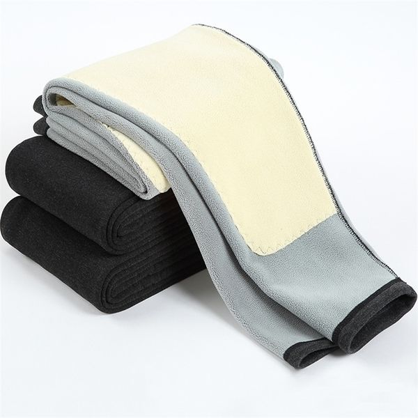 

men's thermal underwear 500g super thick warm winter long johns pants underpants man leggings homme cotton men tights 221010, Black;white