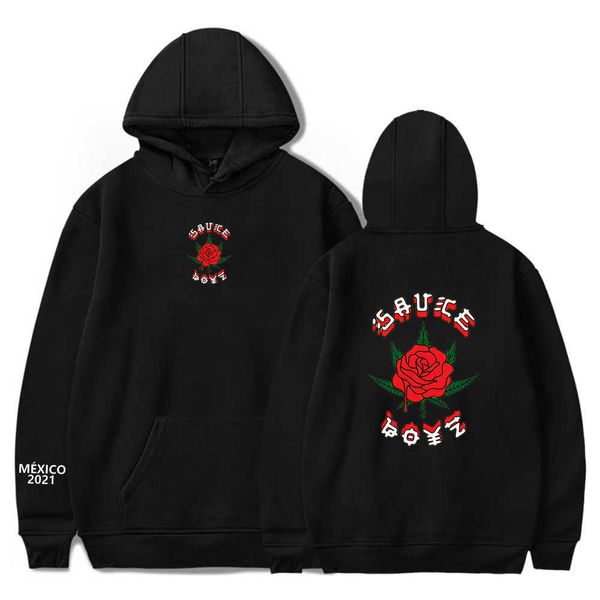

men's hoodies sweatshirts men hoodie eladio carrion sweatshirts merch american rapper trendy style eladio carrion hoodie men/women clot, Black