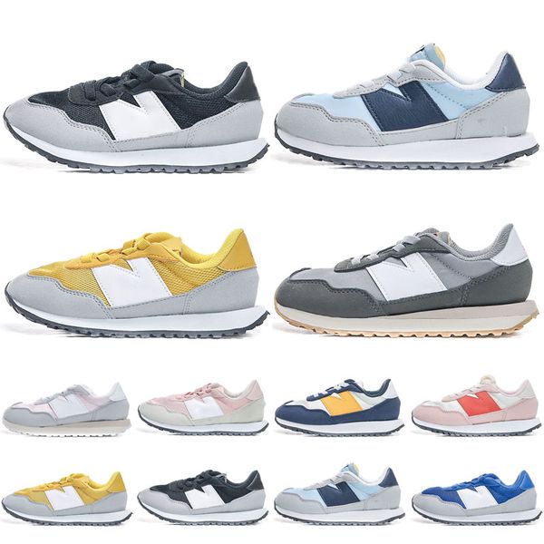 

running og kids shoes children basketball trainers wolf grey toddler sports outdoor sneakers for boy girl chaussures pour enfant, Black