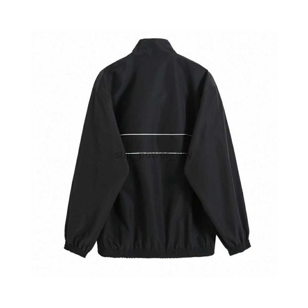 

men's jackets balencaigass designer double b new standard splicing charge coat is the same for men women cotas, Black;brown