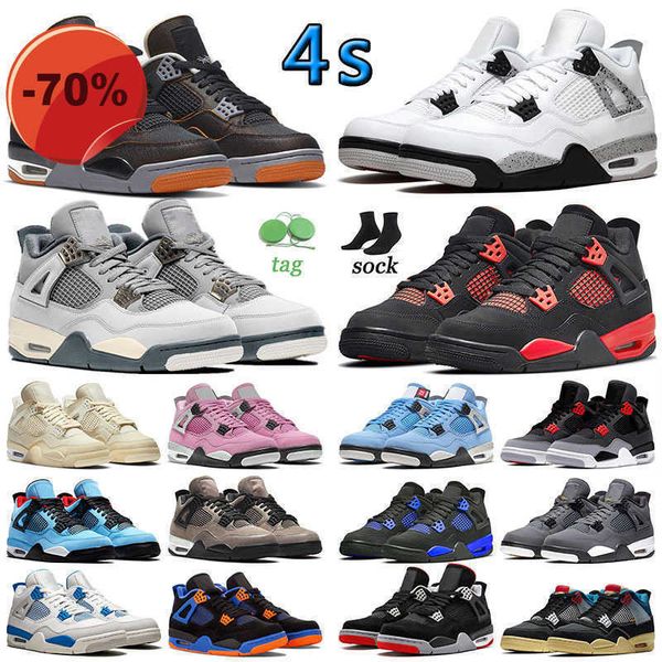 

basketball shoes 4s starfish jumpman 4s reto oreos white cement scraft 2023 bred breed military black cats unversity blue purple suede pink