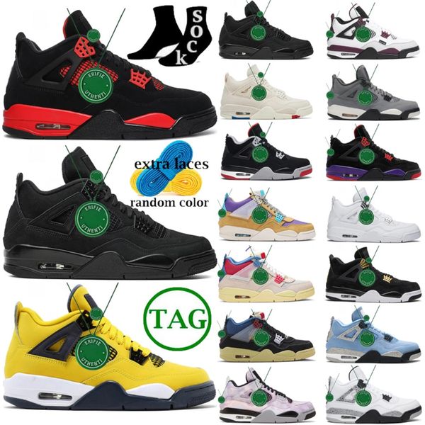 

jumpman 4 basketball shoes military black cat cool grey canvas wild things guava ice lemon venom white oreo cement fire red thunder midnight