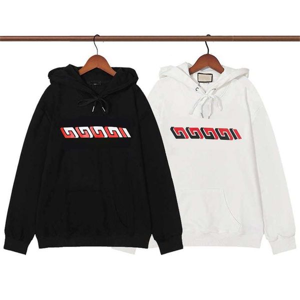 

mens hoodies long sleeves with letters printed jumpers hoodie m-2xl, Black