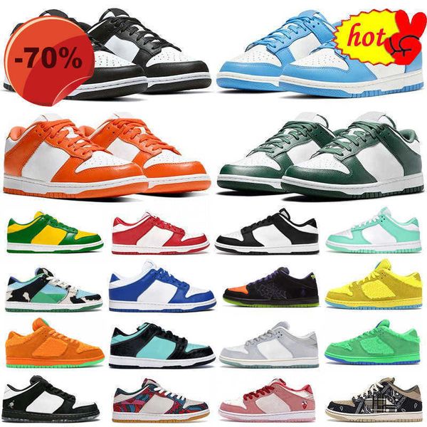 

panda white black the 50 lot mens womens running shoes unc coast dusty olive chunky orange pearl parra sports sneakers trainers michigan