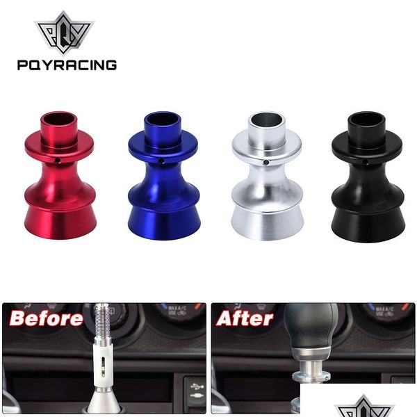 

shift knob pqy - new car styling gear shift knob reverse lifter up for subaru brz ft86 gt86 sier red black blue pqy-ska92 d dhcarpart dh9dt