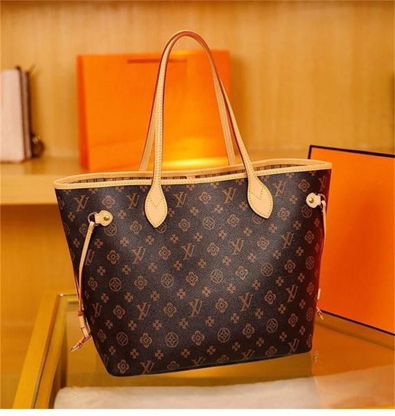 

2022 shoulder bags designer handbag bag purses classic fashion women messenger lady totes brown handbags 35cm with shoulders strap dust bag