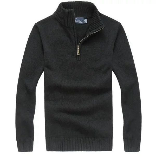 

wholesale package mail 2125 pieces of new polos shirts in autumn and winter europe and america men's long sleeved casual cotton large f, White;black