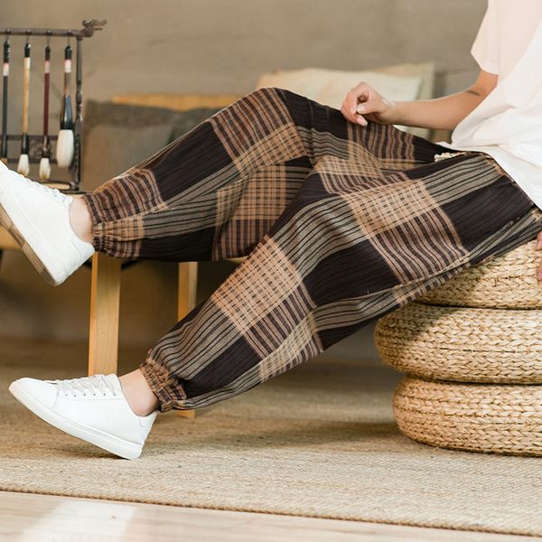 

men's pants streetwear men's harem pants loose casual trousers harajuku style jogging pants male oversized vintage men sweatpants, Black