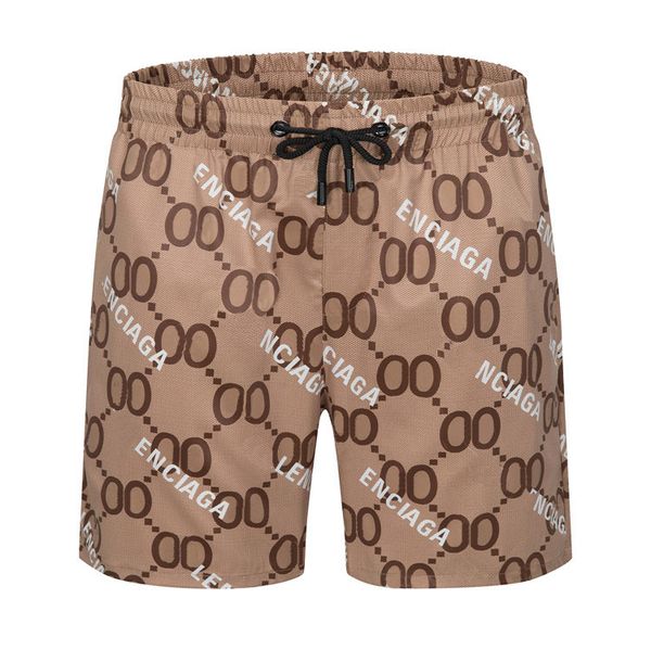 

summer fashion mens designer shorts quick drying swimwear printing board beach pants men swim short asian size m-xxxl, White;black