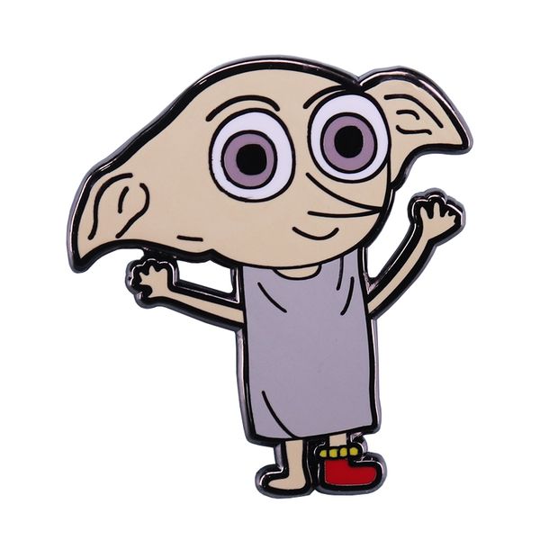 

bad elf dobby pin fun quirky wizard brooch great collection, Blue