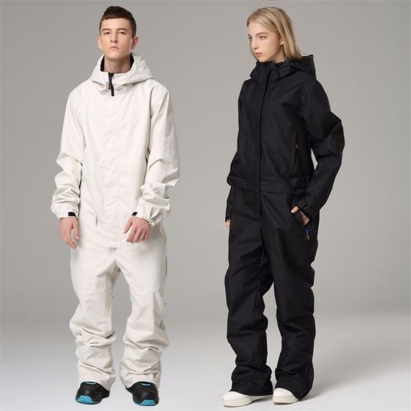 

skiing suits winter hooded women snow suit waterproof man ski overalls mountain alpine female jumpsuit sport snowboard tracksuits 221008