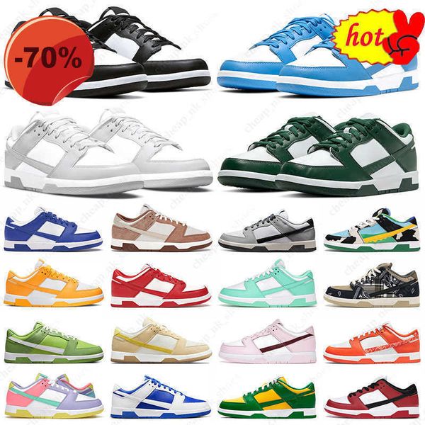 

men women designer casual shoes dunked panda white black unc grey fog sail syracuse kentucky court purple mens trainers sneakers jogging