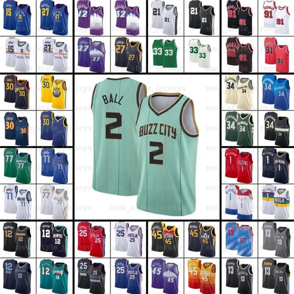 

college wear kevin 7 durant kyrie harden n irving luka ba basketball jerseys giannis doncic joel dwyane lillard embiid wade antetokounmpo mo, Black