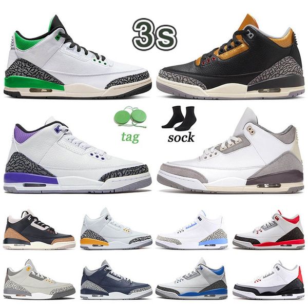 

j3 j3s lucky green basketball shoes jumpman 3 new black gold pine green 3s racer blue unc dark iris infrared 23 cool grey a ma manieres whit