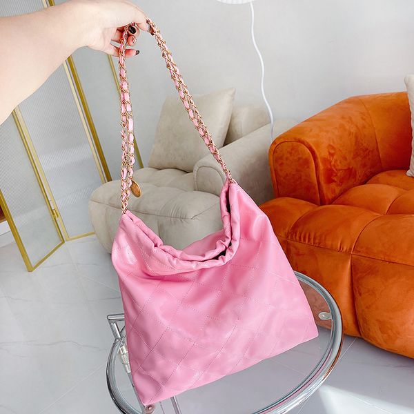 

pink sugao handbags chain shoulder crossbody bags luxury women large capacity designer good hardware girl fashion shopping bag purse 9 color