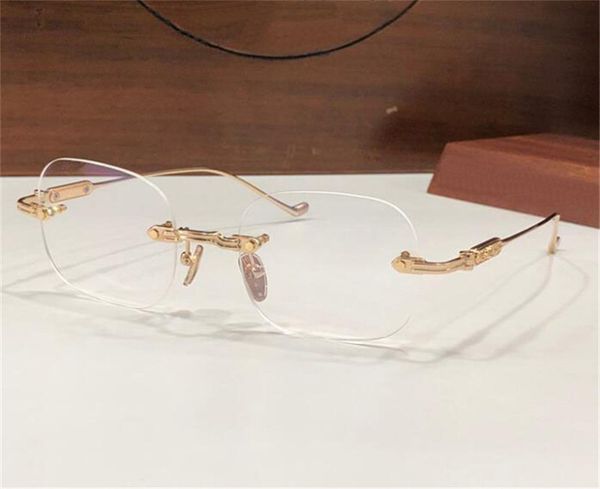 

new fashion design square lens k gold frame eyewear 8139n optical glasses retro simple style with box can do prescription lenses