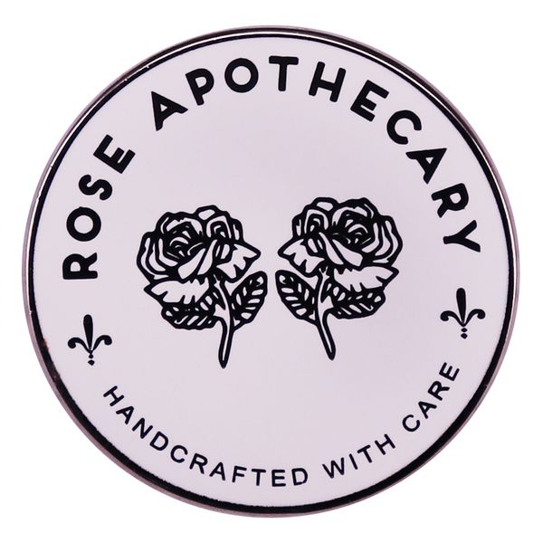 

tv series enamel pin roses badge brooch gift backpack decoration jewelry, Blue