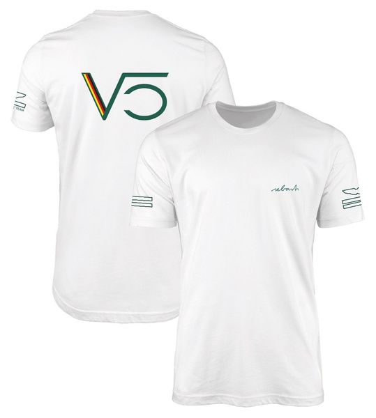 

f1 team 2022 short sleeve t-shirt sport round neck casual racing suit team uniform