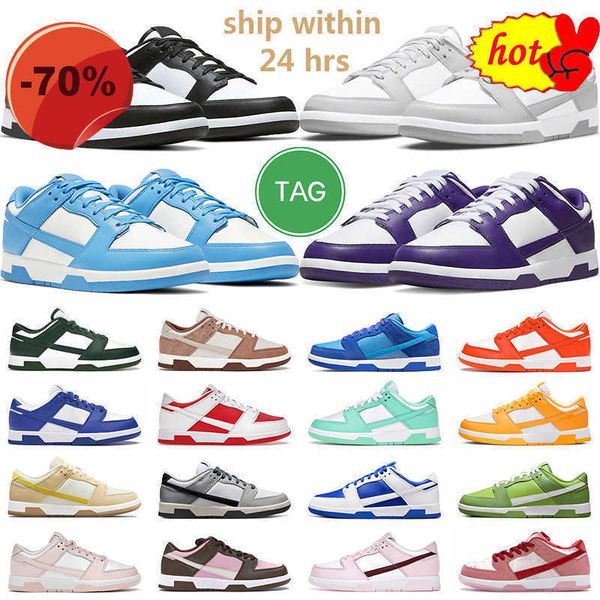 

men women big size panda dunks running shoes white black grey fog unc syracuse vintage navy court purple mens trainer