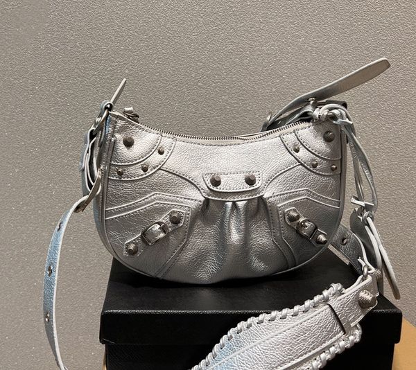 

designer bag women lady le cagole motorcycle shoulder bags luxury designers crossbody clutch wallet purse pochette retro vintage dvp4 rainbo