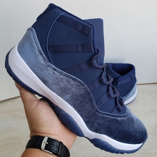 

basketball shoes jumpman 11 shoes velvet midnight navy heiress high cut suede spaces jams bred cool grey hyper royal blue black red 11s xi s
