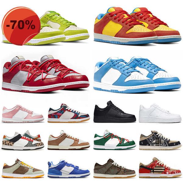 

dunkes low 1 one running shoes men women dunks lows disrupt sb panda bart simpson safari cactus jack offs white valentine pink curry