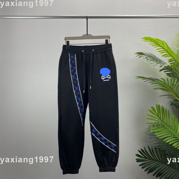 

2023ss spring and summer new hoodies high shirt grade cotton sweatshirts printing short pants sleeve round neck panel t-shirt size s-m-l-xl-, Black;brown