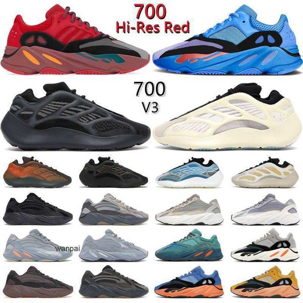 

yezzzy shoes 700 v2 v3 casual hi-res red mauve azael utility boosts''yezzies''700