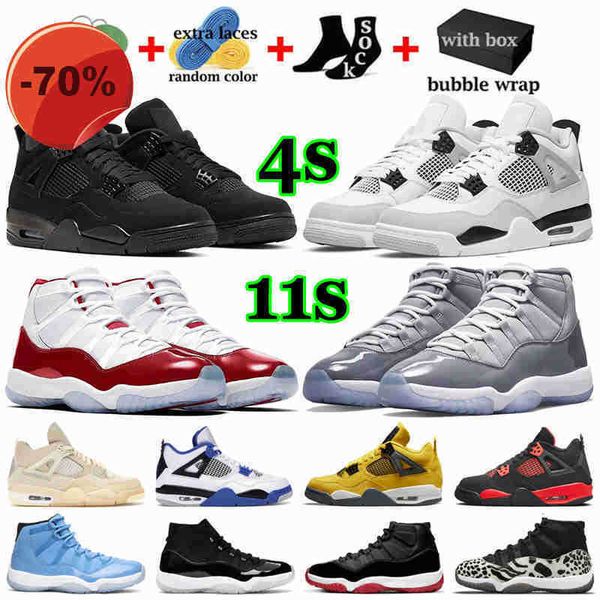 

with box jumpman 4 basketball shoes men womens sneakers 11 mens 4s military black cat infrared cool grey 11s cherry sports trainers outdoor