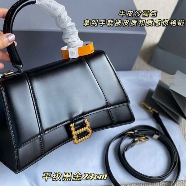 

designer bags balenciga handbag 2022 upgraded hourglass leather is super good-looking