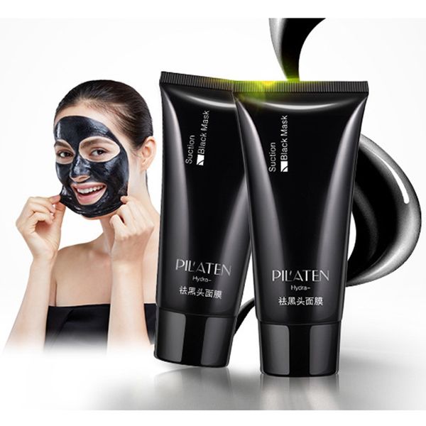 

black face mask 60ml nose blackhead remover peeling peel off black head acne masks