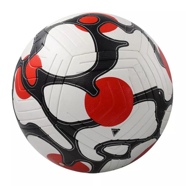 

balls 2022 new official size and weight pu football soccer ball with logo
