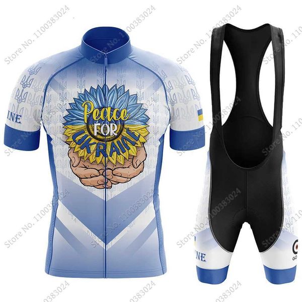 

cycling jersey sets 2022 peace for ukraine premium cycling jersey set cycling clothing road bike shirts suit bicycle bib shorts maillot culo, Black;red