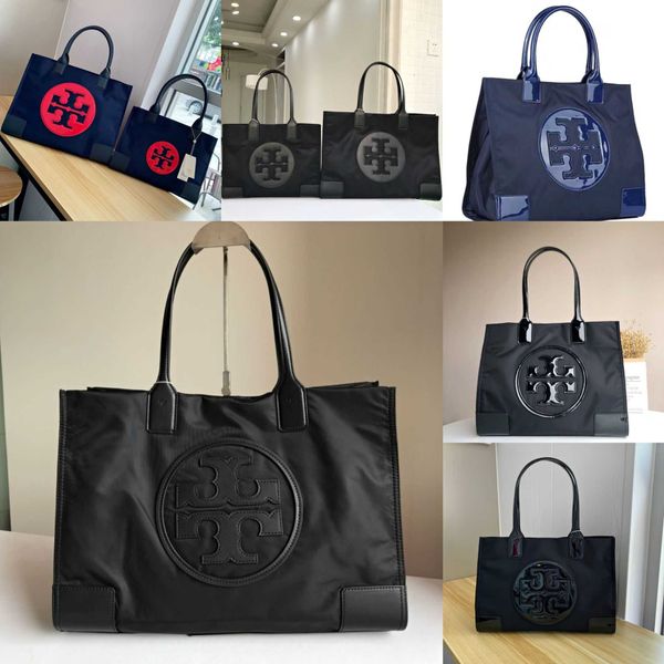 

original quality leather torys handbag burchs designer bags new tb women's bag nylon cloth leather shopping fashion shoulderbag crossbo