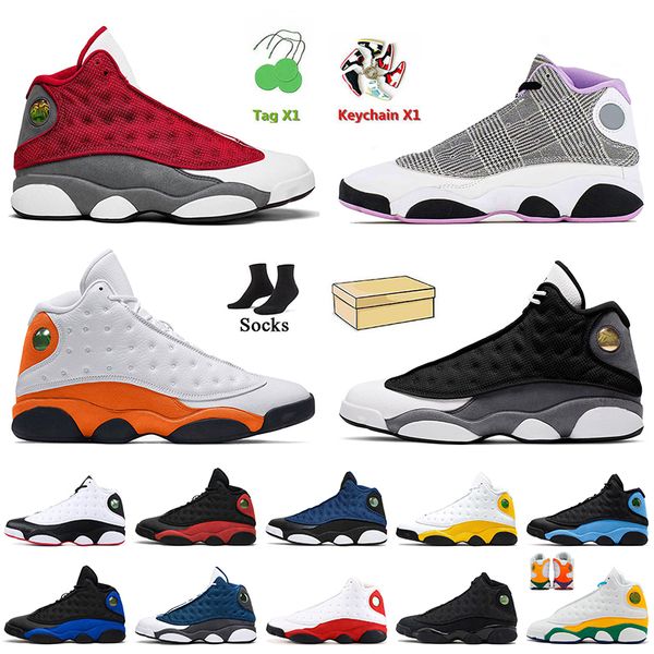 

women mens jumpman 13 basketball shoes black flint 13s houndstooth starfish navy del sol reverse bred court purple starfish playground