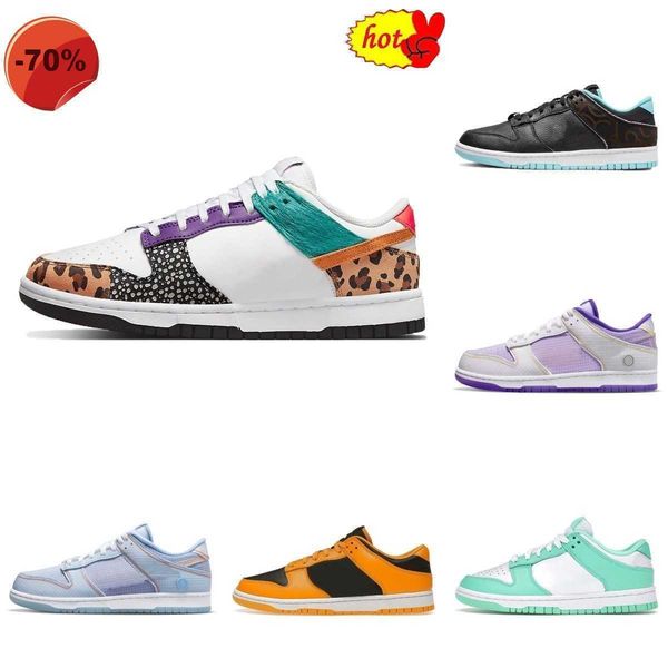 

luxurys designers sb casual sports shoes animal dunks paisley camo blue raspberry women men trainers union low bart simpson green barber