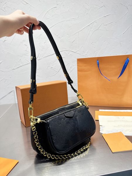 

evening bags shoulder bags luxurys designers women classic shoulder bags totes quality handbags purses leather lady set fashion bag crossbod