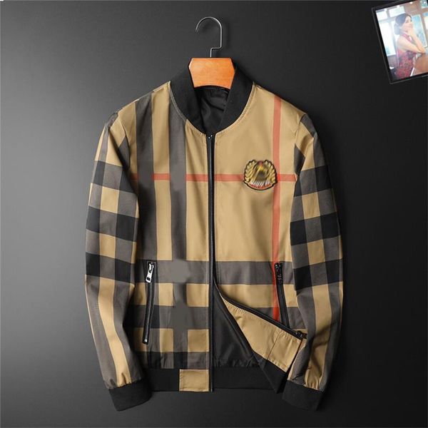 

designer mens jacket spring and autumn windrunner tee fashion hooded sports windbreaker casual zipper jackets clothingm-xxxl, Black;brown