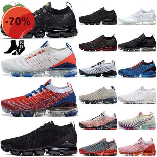 

2022 3.0 plus running shoes mens fly triple black white volt laser gold hyper turquoise pure platinum noble red knit men women outdoor